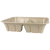 112 oz Fiber Catering Pan, Laminated, 2-Compt