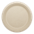 9" Round Fiber Plate, 20 Count, Retail