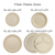 7" Fiber Round Plate