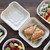 8x8x3" Fiber Clamshell, Laminated