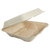 8x8x3" Fiber Clamshell, Laminated