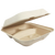 8x8x3" Fiber Clamshell, 3-Compt