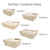 6.9x5.5x2.5” (46 oz) #8 NoTree® Paper Container