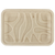8.2x5.7x.6” 2S Meat and Produce Fiber Tray, Laminated