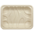 8.6x6.5x1.25” 3P Meat and Produce Fiber Tray, Laminated