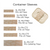 Large Container Sleeve - 44 oz Fiber Containers