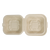 6x6x3" Fiber Hinged Burger Box