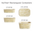 NoTree® 24 oz Rectangular Paper Container