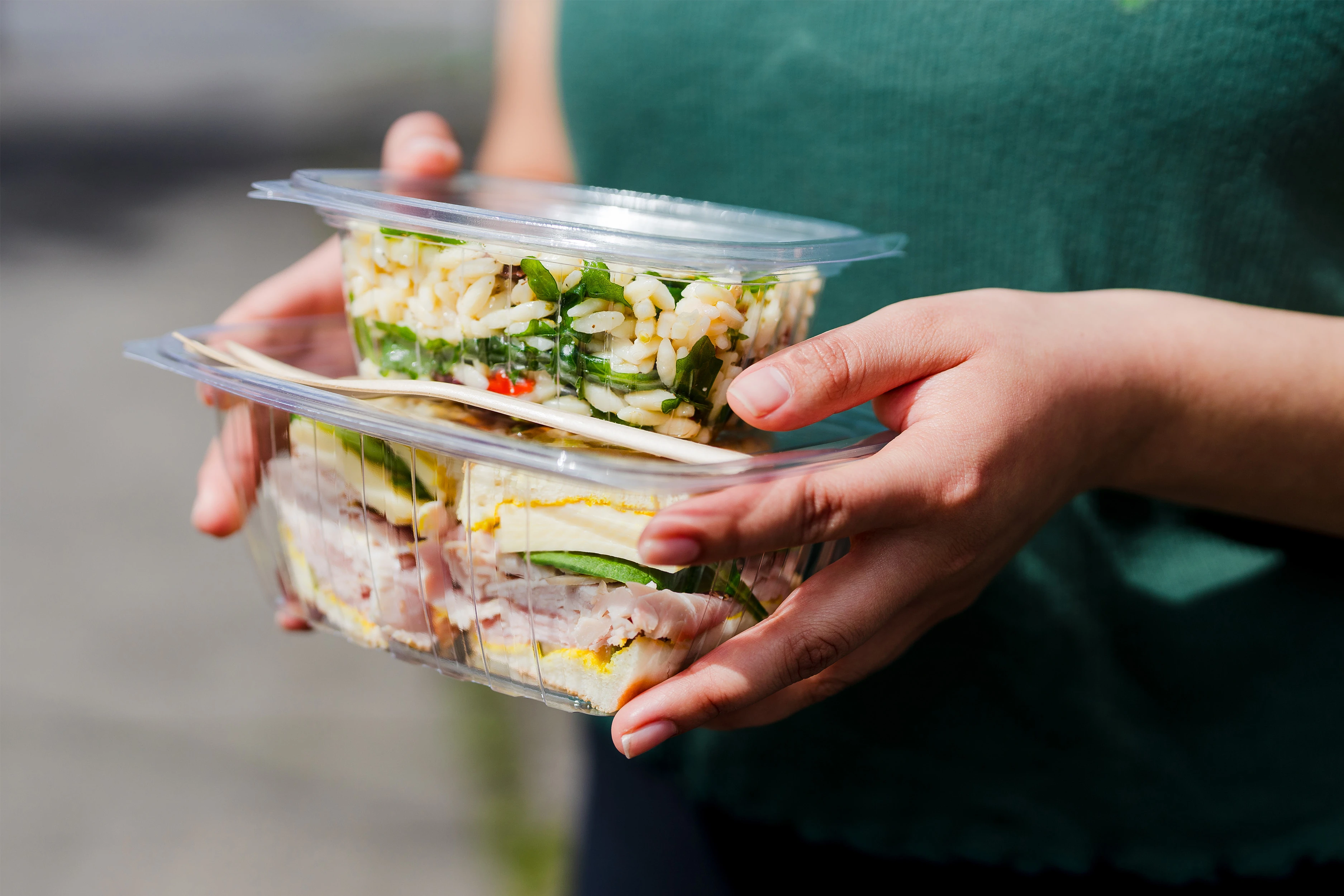 World Centric compostable grocery packaging
