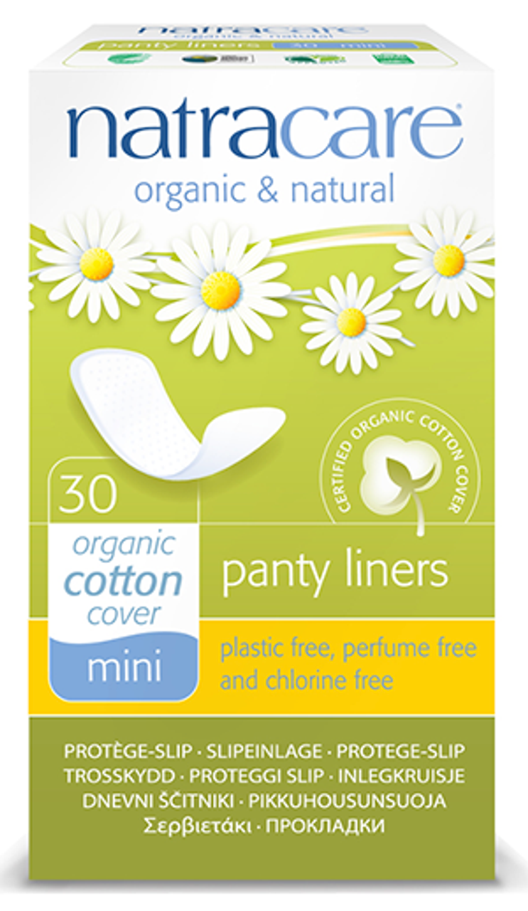 Natracare Mini Panty Liners, 30 Count : : Health