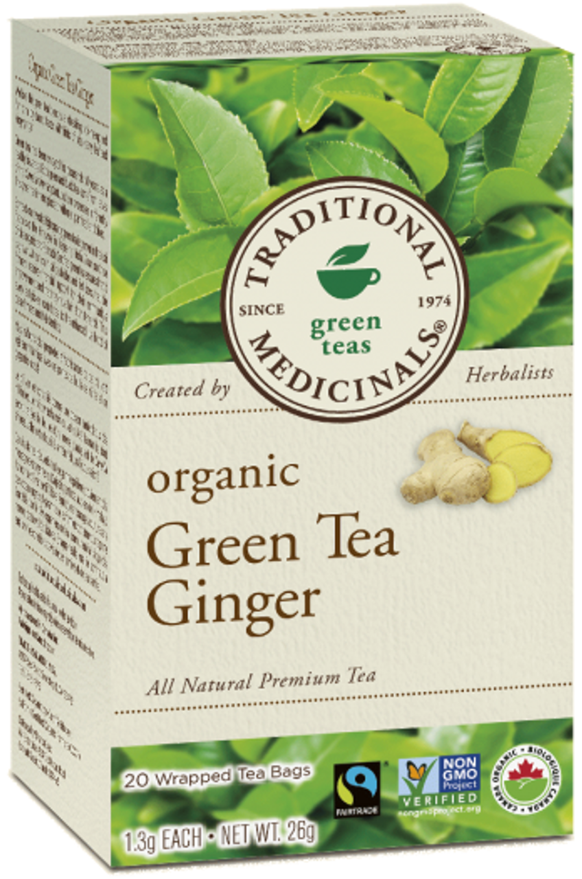 Traditional Medicinals Organic Green Tea Ginger Noahsnaturalfoodsca 3511