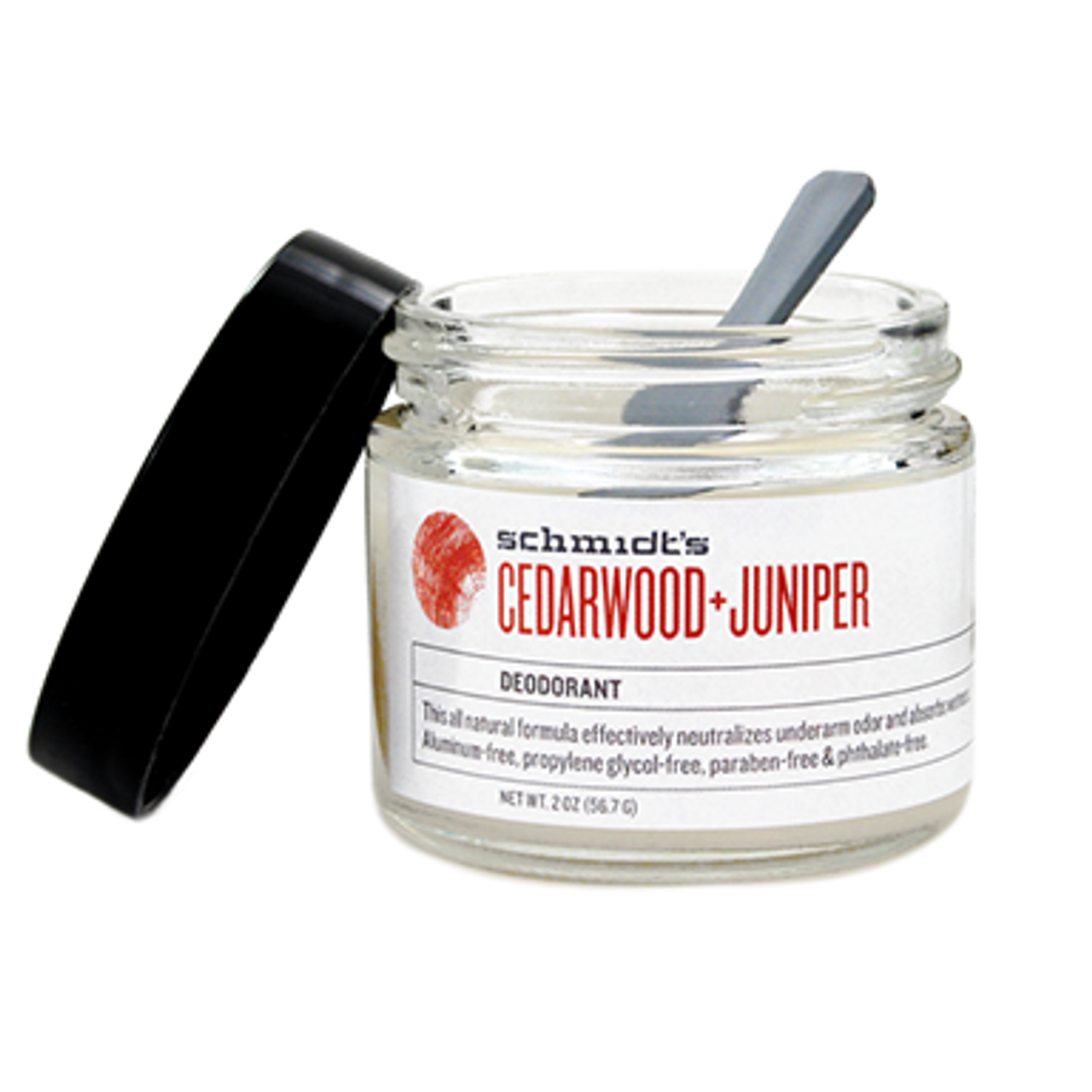 Schmidt's Deodorant Jar Cedarwood (2 oz.) | noahsnaturalfoods.ca