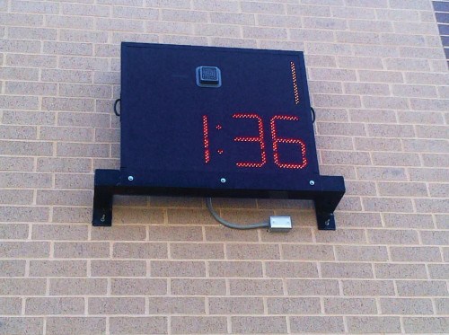 Wall Mount Bracket for 13" Practice Timer or 30" Play Clock