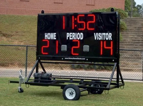 Scoreboard with 8″ Digits