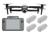 EVS Tower with Drone to End Zone Kit (includes Select drone)