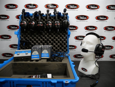 CoachComm Connex Headsets – 2 up 5 down setup (G)
