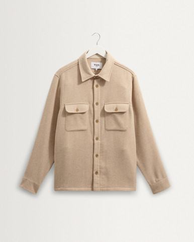 Lomond Thick Wool Blend Overshirt