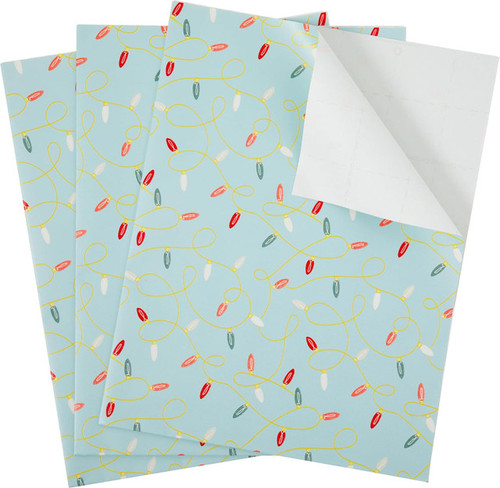 Wrapping Paper Sheet - Twinkle Twist Holiday 3pk