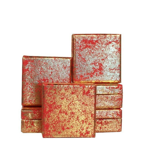 Box - Gold Crush on Red Mini