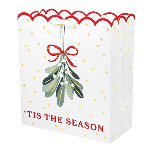 Jumbo Gift Bag - 'Tis The Season Mistletoe