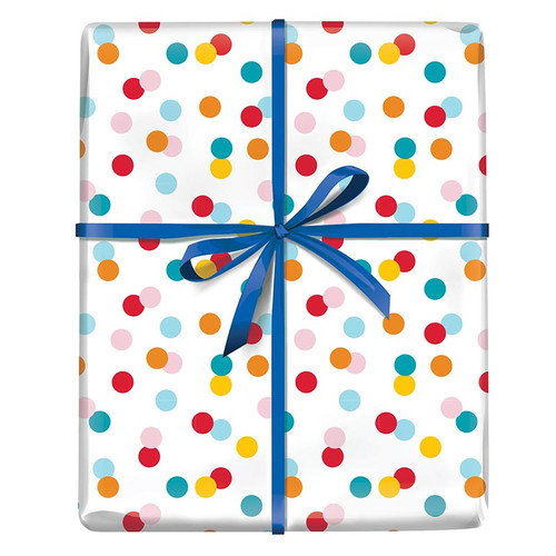 Wrapping Paper - Confetti Dots - 10ft