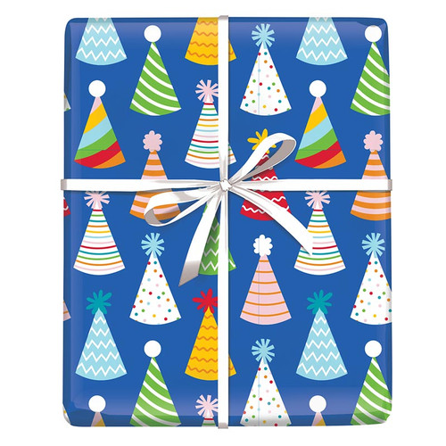 Wrapping Paper - Party Hats - 10ft