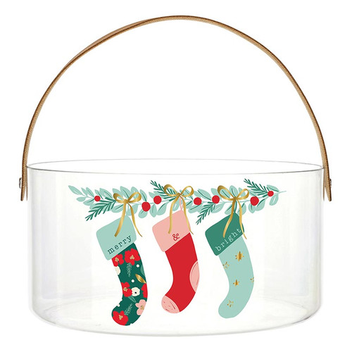 Acrylic Bucket - Stockings 
