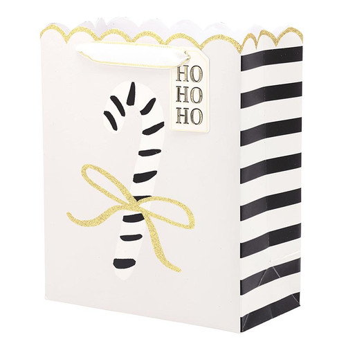 Medium Gift Bag - Candy Cane