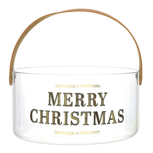 Acrylic Bucket - Merry Christmas