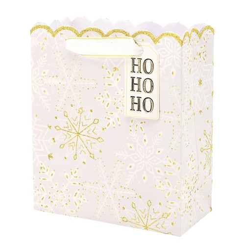 Small Gift Bag - Snowflakes