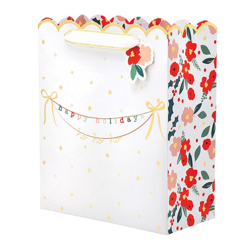 Medium Gift Bag - Happy Holidays