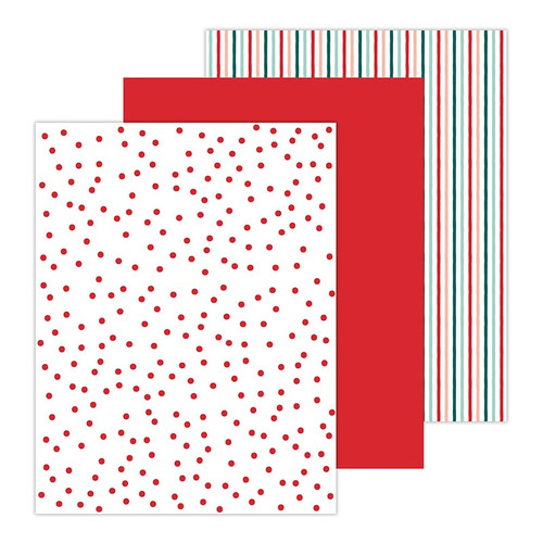 Red Christmas Tissue Paper - Set of 3