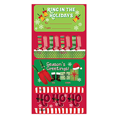 SANTAS WARDROBE LABEL PACK 36-4928