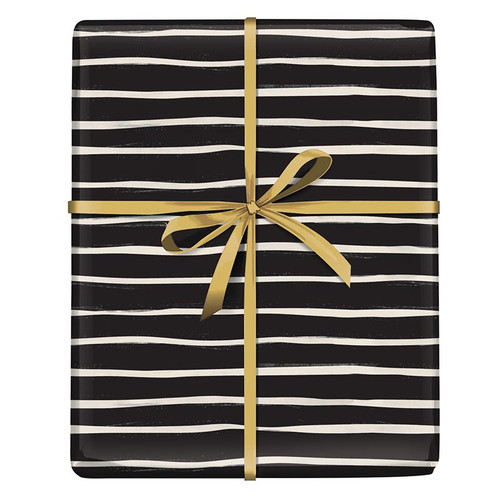 BLACK/CREME STRIPE FLAT 3PC 58-189204