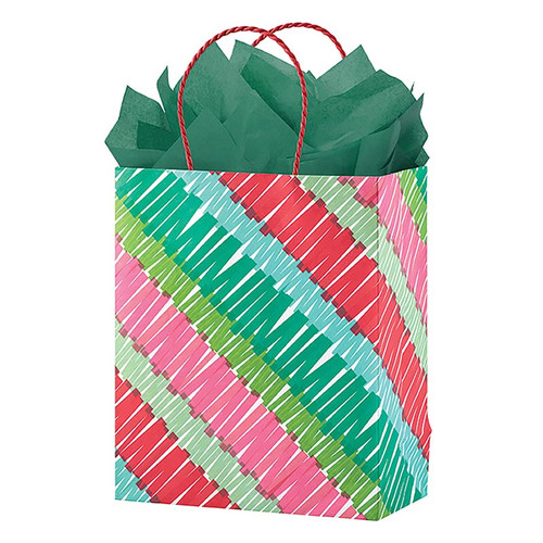 HOLIDAY FRINGE LARGE TOTE 114-4776