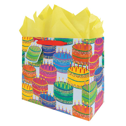 CAKERY MEDIUM SQUARE GIFT BAG 4683-27