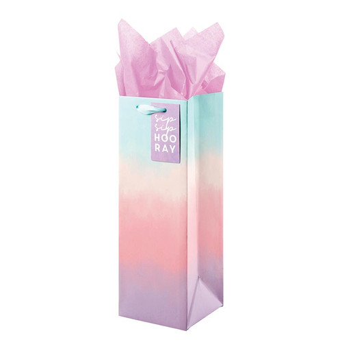 Ethereal Ombre Gift Bag - Bottle