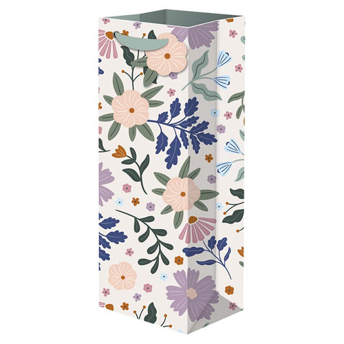 Floral Bloom Gift Bag - Bottle