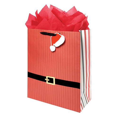 Suit Up For Christmas Gift Bag - Jumbo