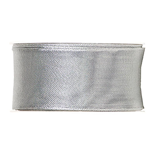 Silver Wired Ribbon