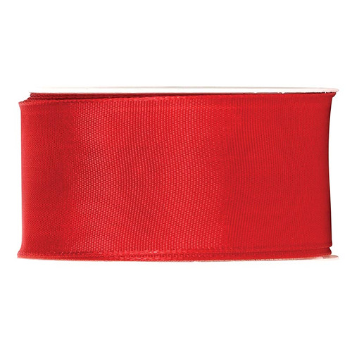 Red Wired Ribbon