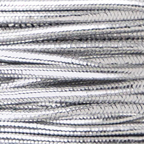 Silver Elastic Tinsel Cord 