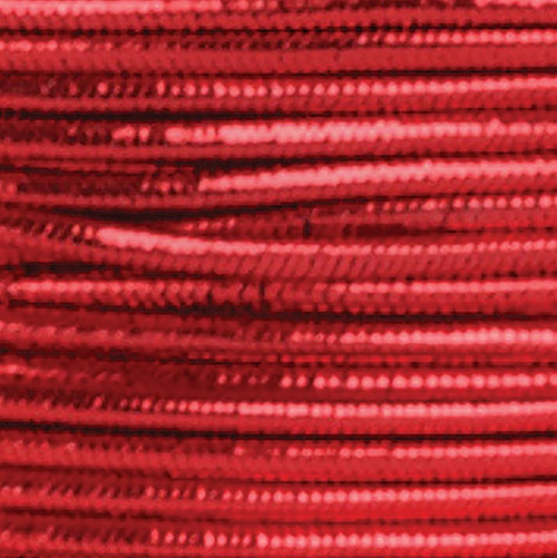 Red Elastic Tinsel Cord