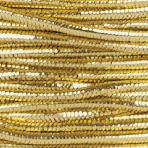 Gold Elastic Tinsel Cord Gold