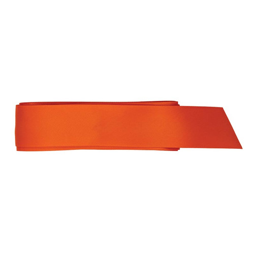 Tangerine Satin Ribbon
