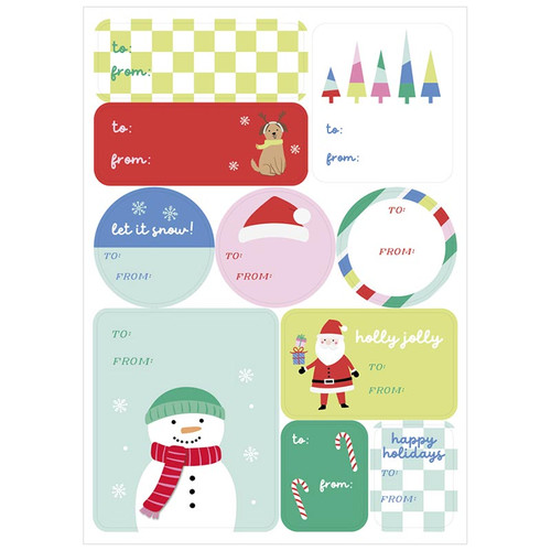 Merry Vibes - Labels