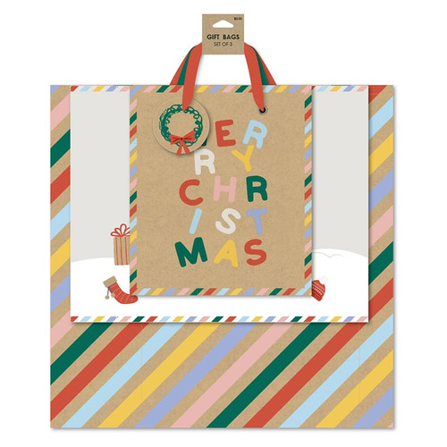 Holiday Hauler Gift Bag (3T) - Square