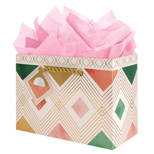 Sunset Tiles Gift Bag - Petite Square