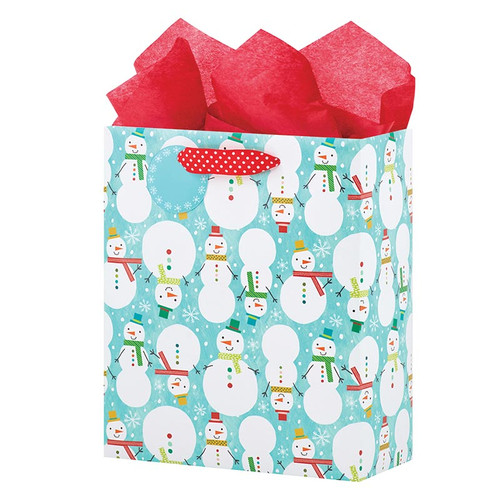 Snowman Celebration Gift Bag - Medium