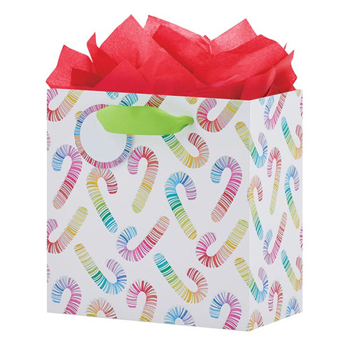 Rainbow Canes Gift Bag - Small Truffle Bag